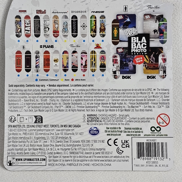 Tech Deck Girl Skateboard Company Breana Geering Fingerboard - Picture 3 of 5